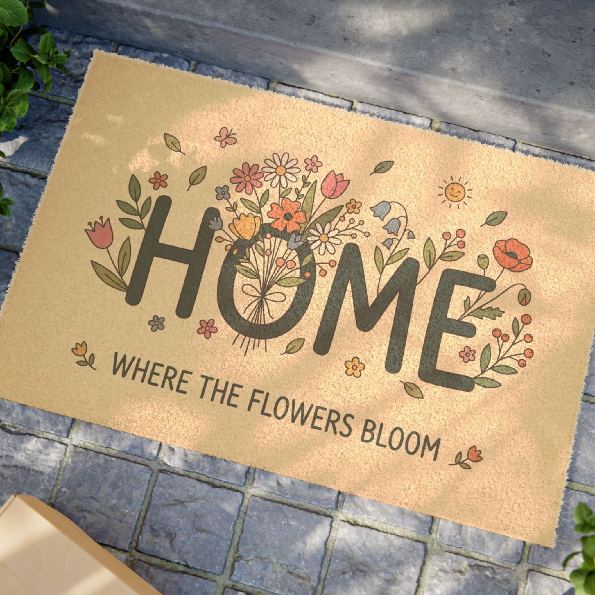 Springtime Wildflower Home Art Print