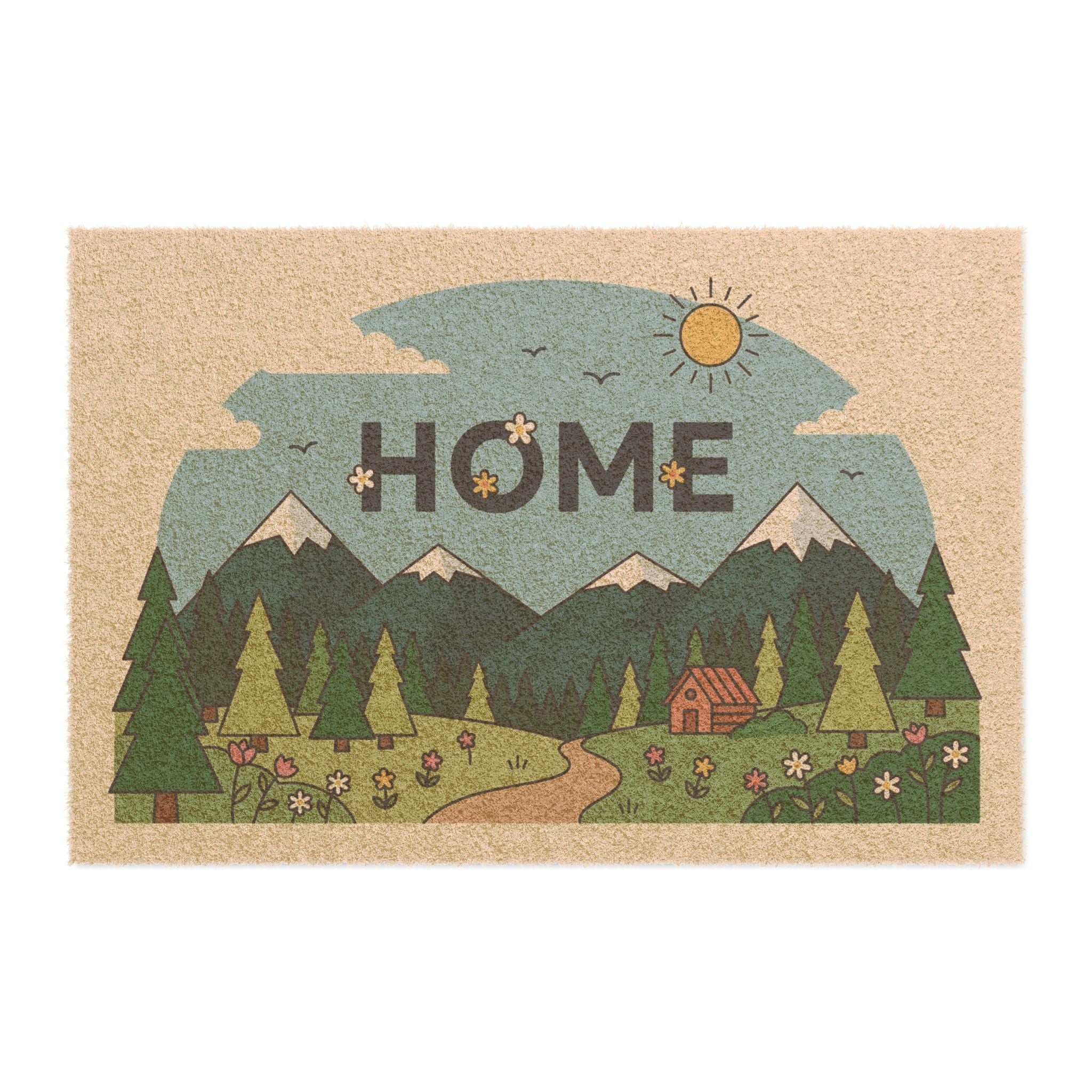 Alpine Meadow Home Sweet Home Art
