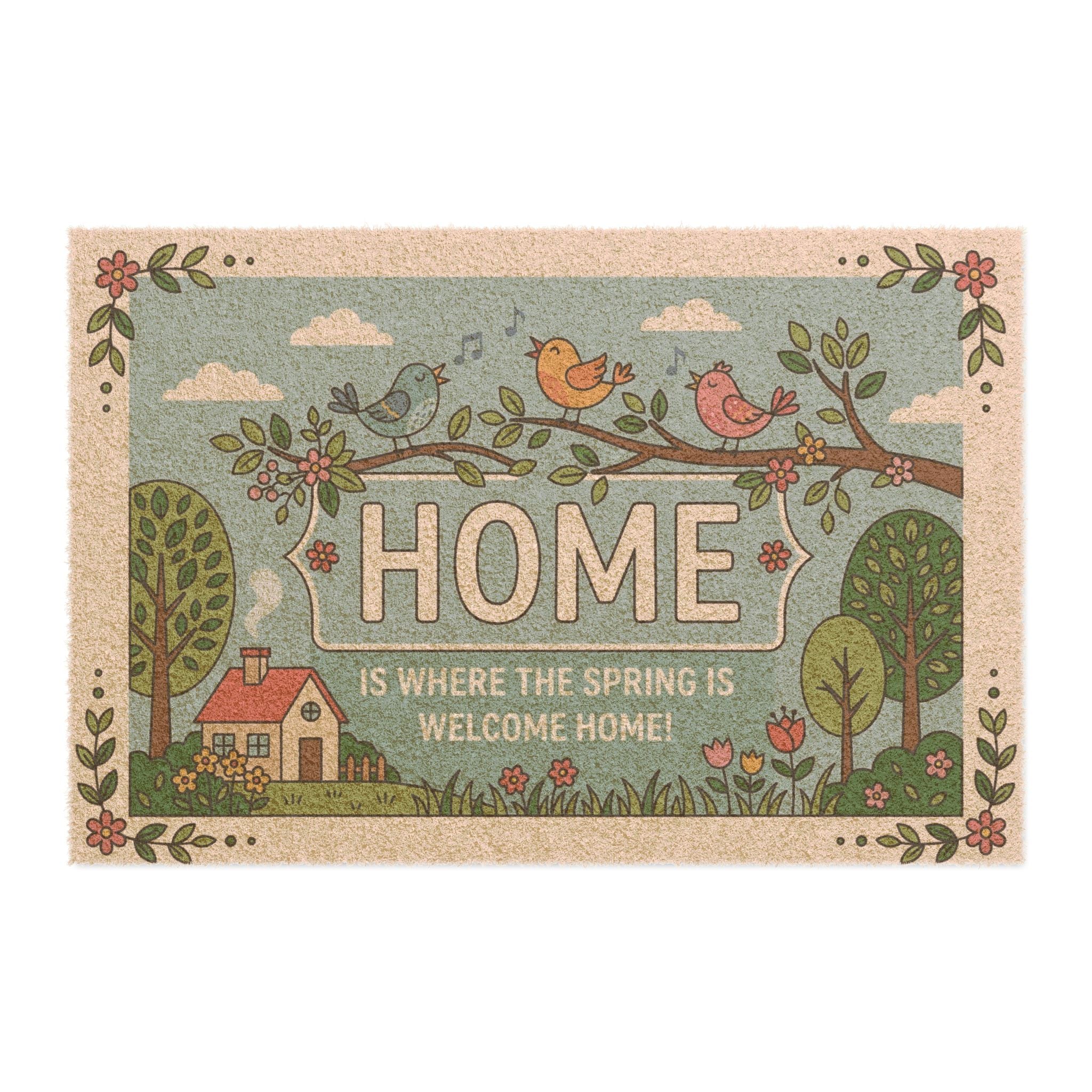 Spring Serenade Welcome Home Wall Art