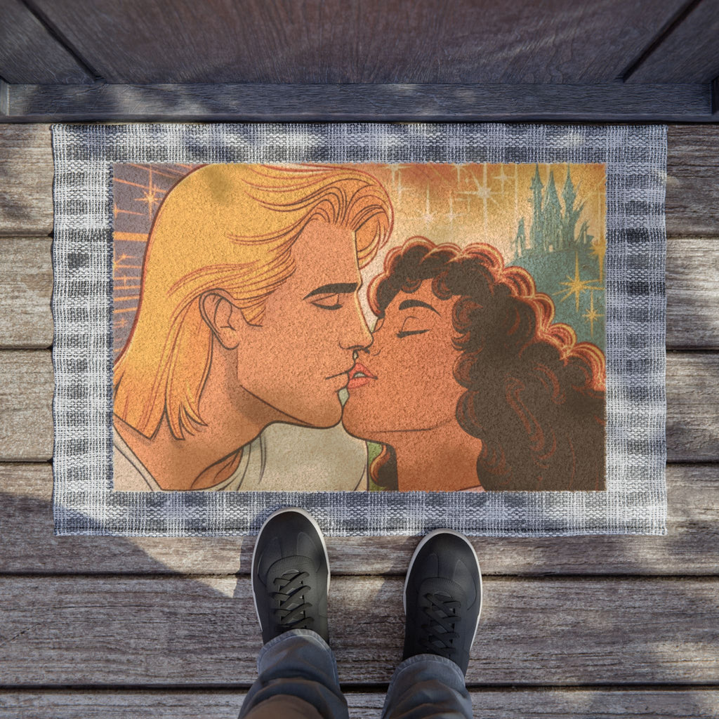 Fairytale Kiss Doormat: Magical Entry