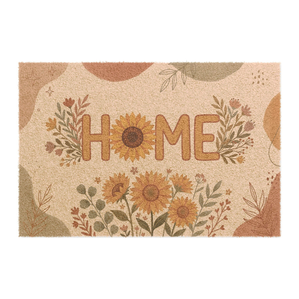 Boho Sunny Sunflower Home Botanical Art