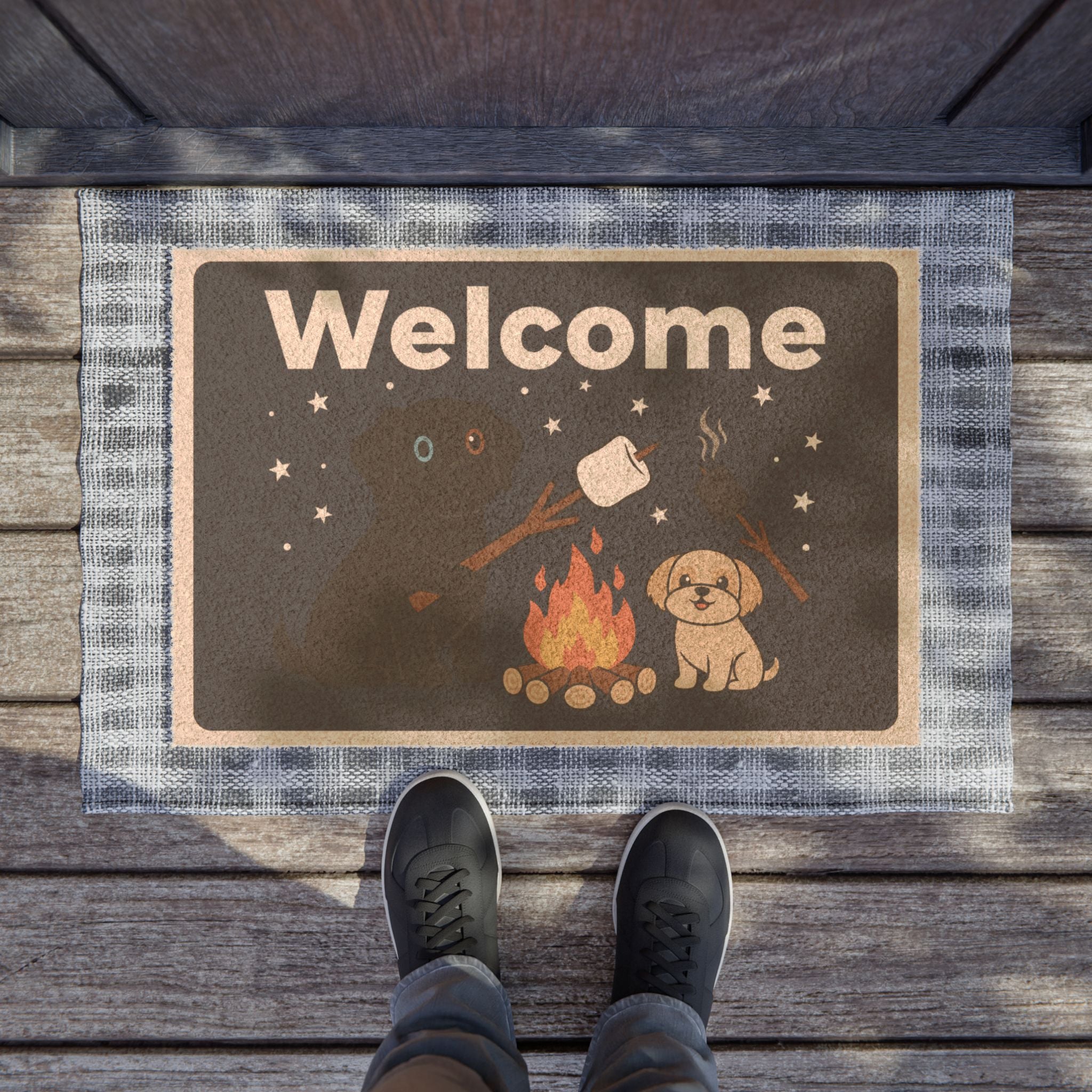 Marshmallow Mischief: Bold & Simple