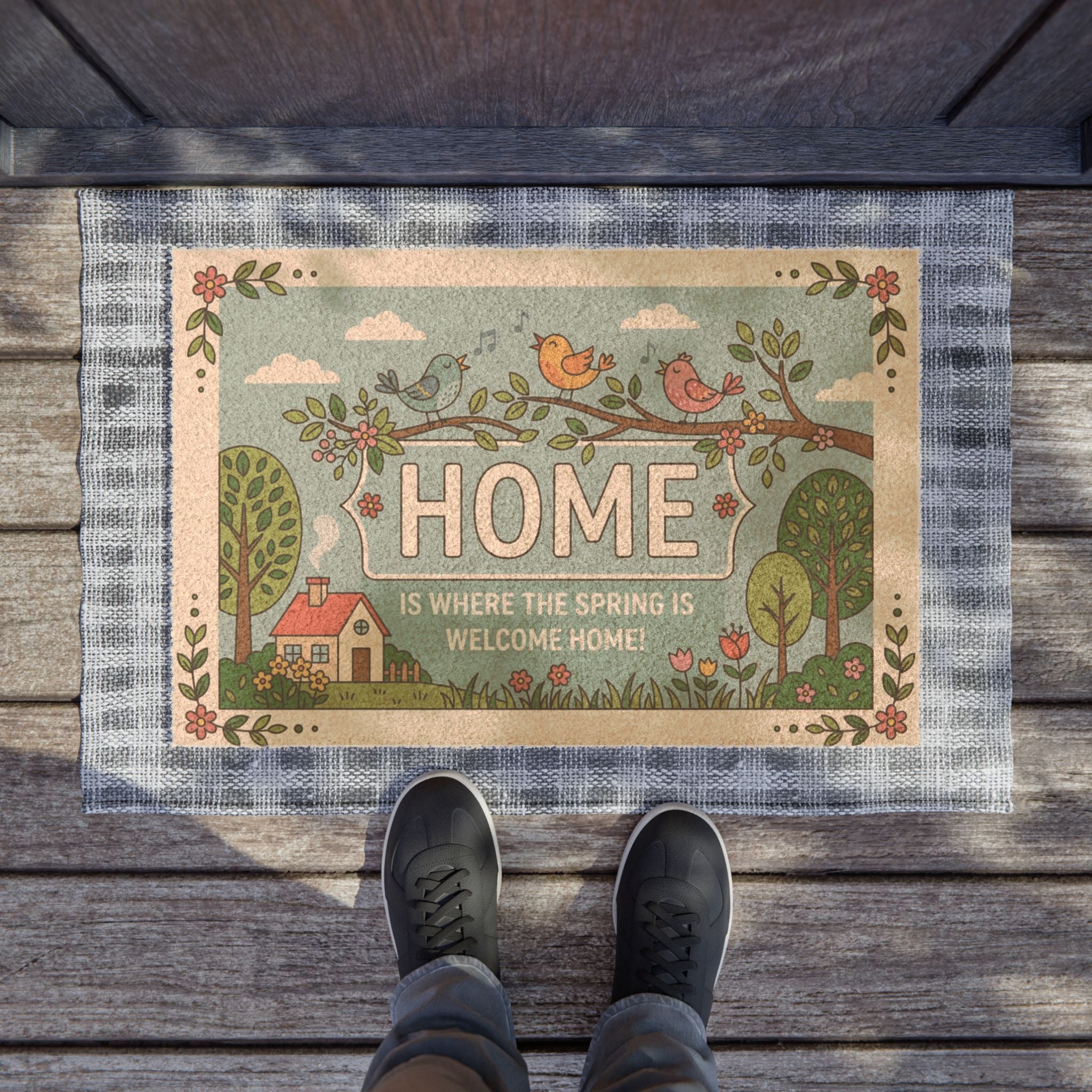 Spring Serenade Welcome Home Wall Art