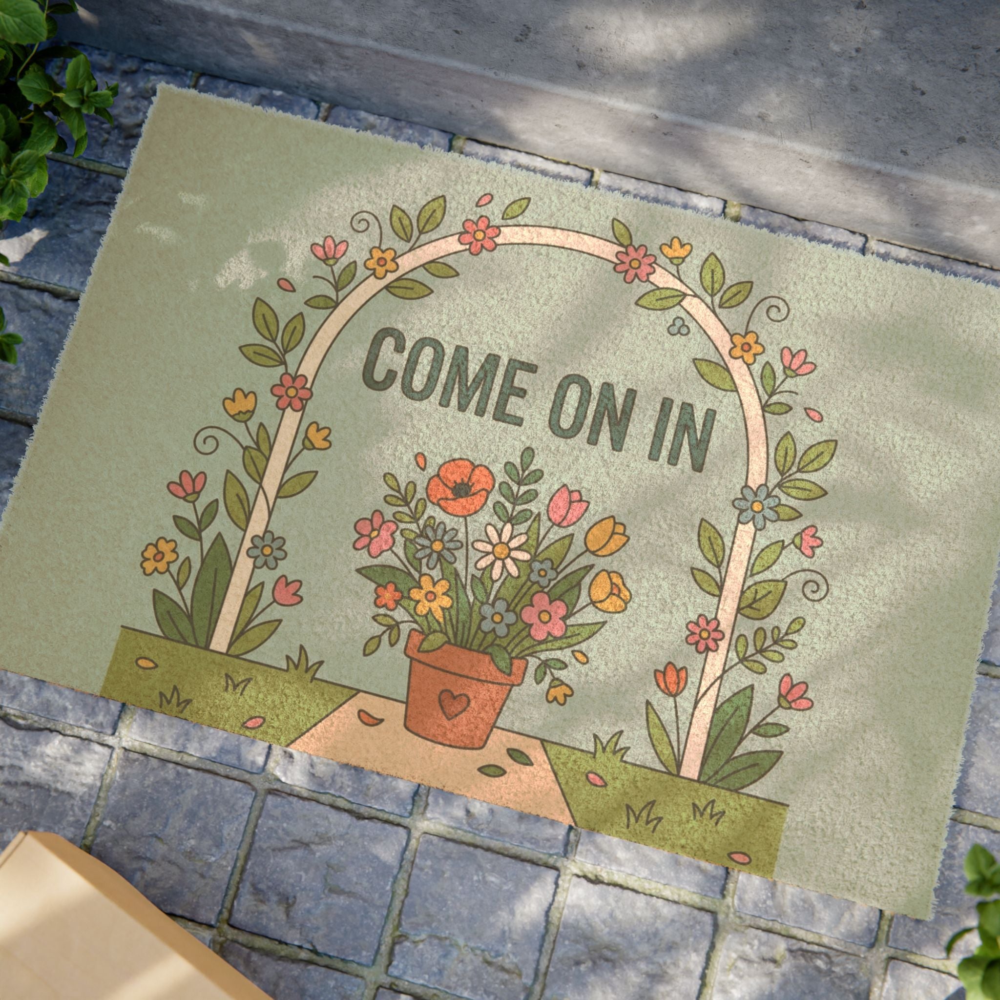 Come On In Wildflower Archway