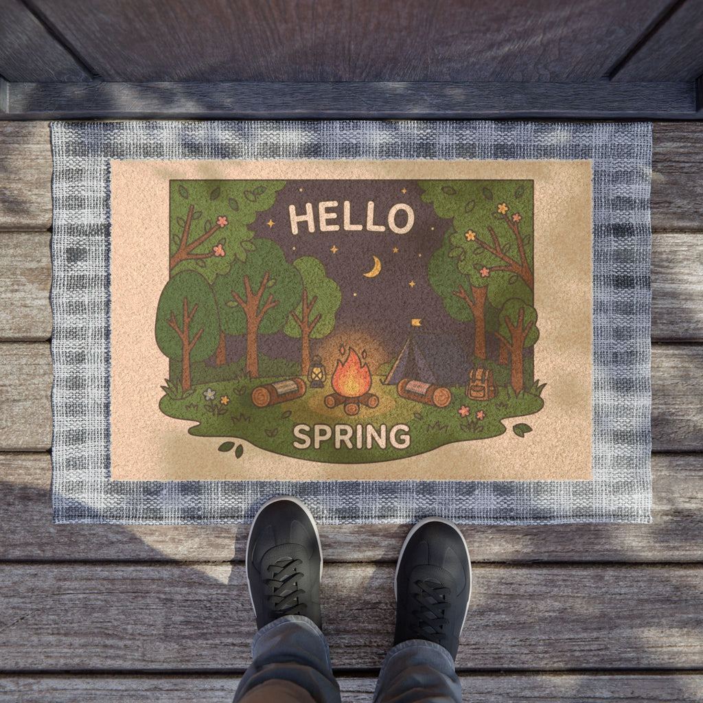 Cozy Spring Campfire Wall Art