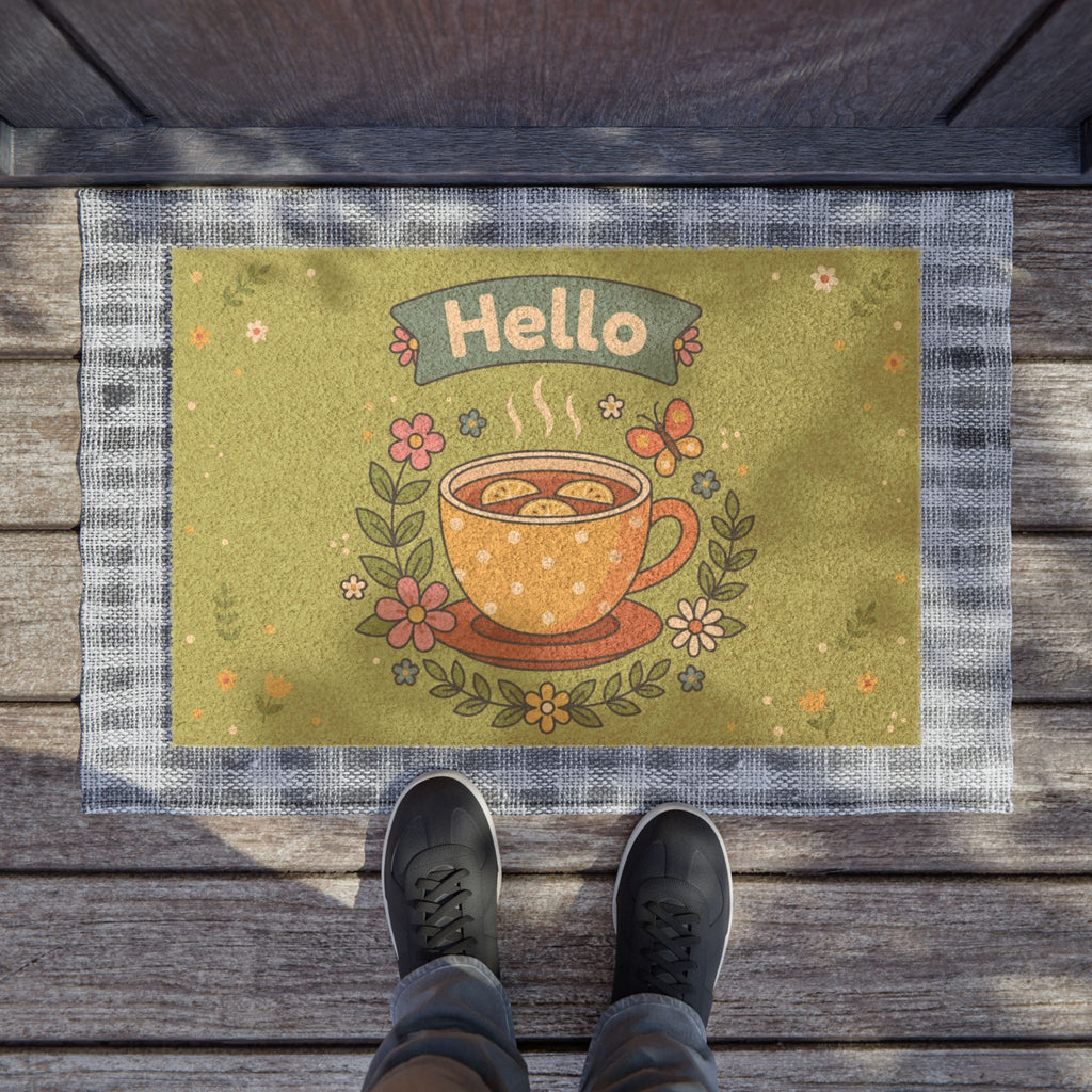 Hello Spring Lemon Tea Art Print