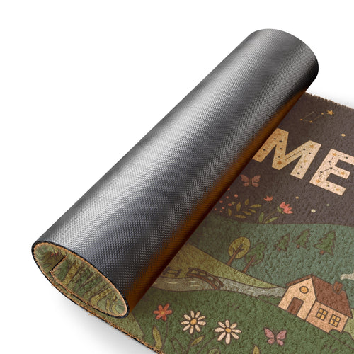 Celestial Spring Meadow Welcome Mat