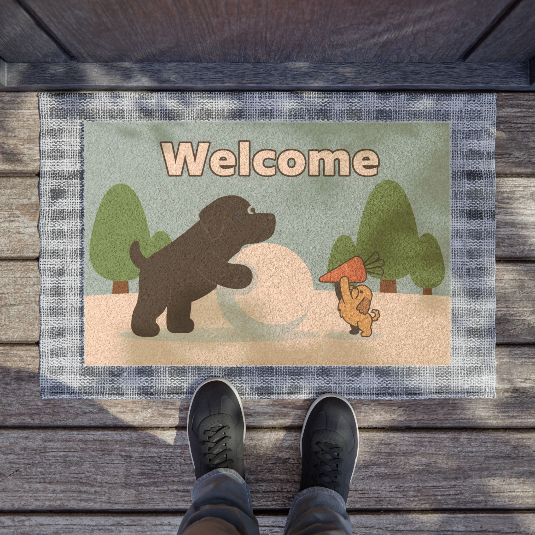 Bold Pups Snow Day - Clean Art