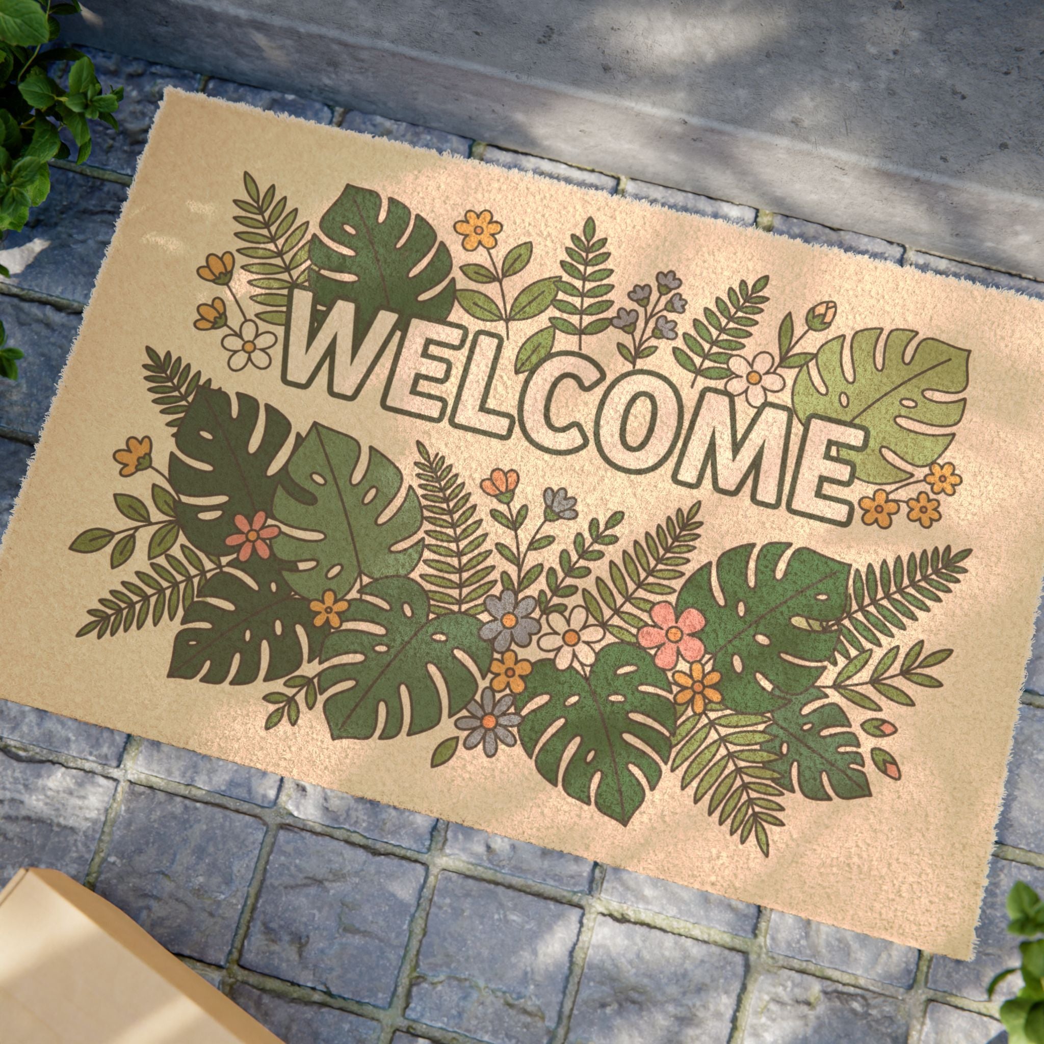 Lush Botanical Welcome Doormat