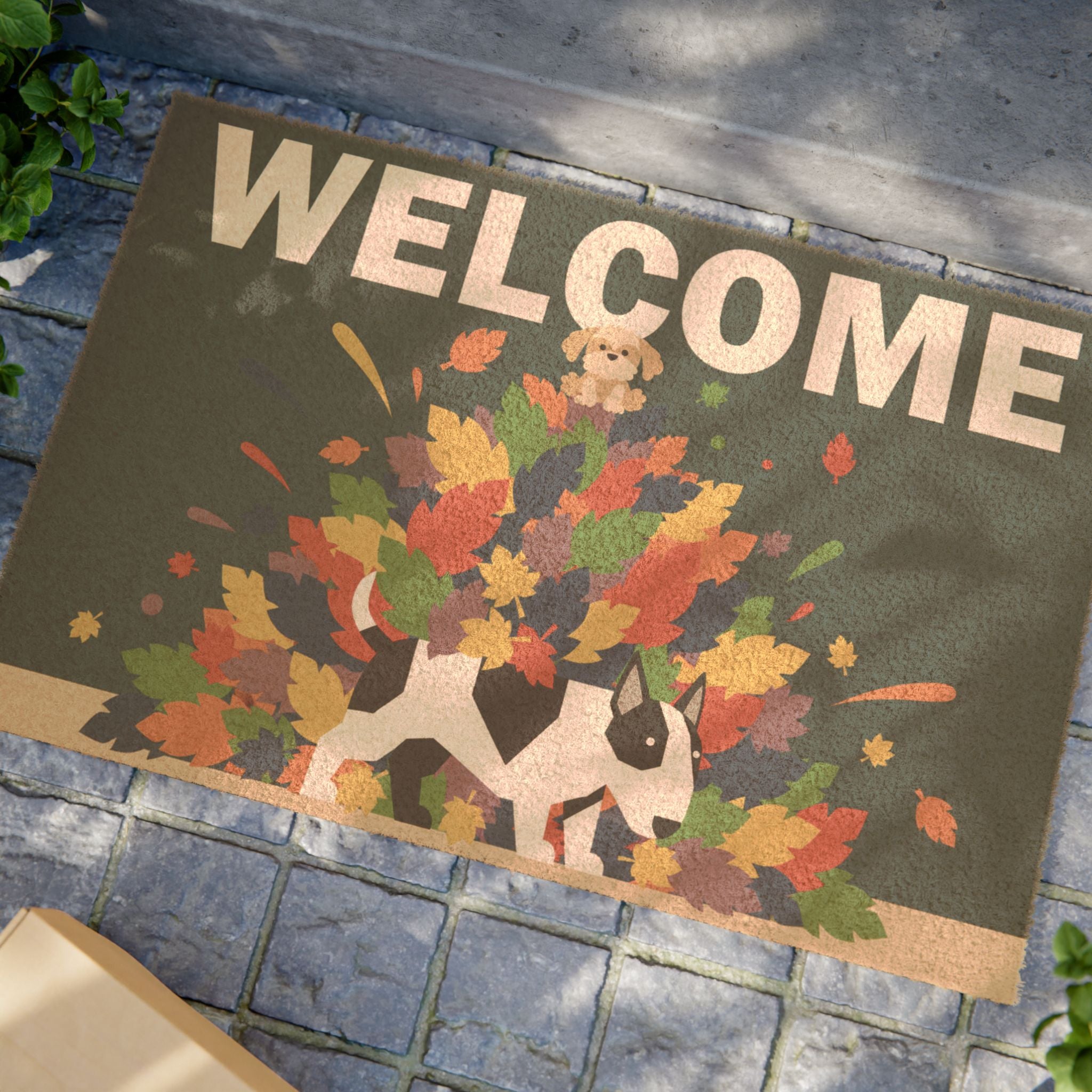 Rosco & Tilly: Simple Bold Leaf Fun