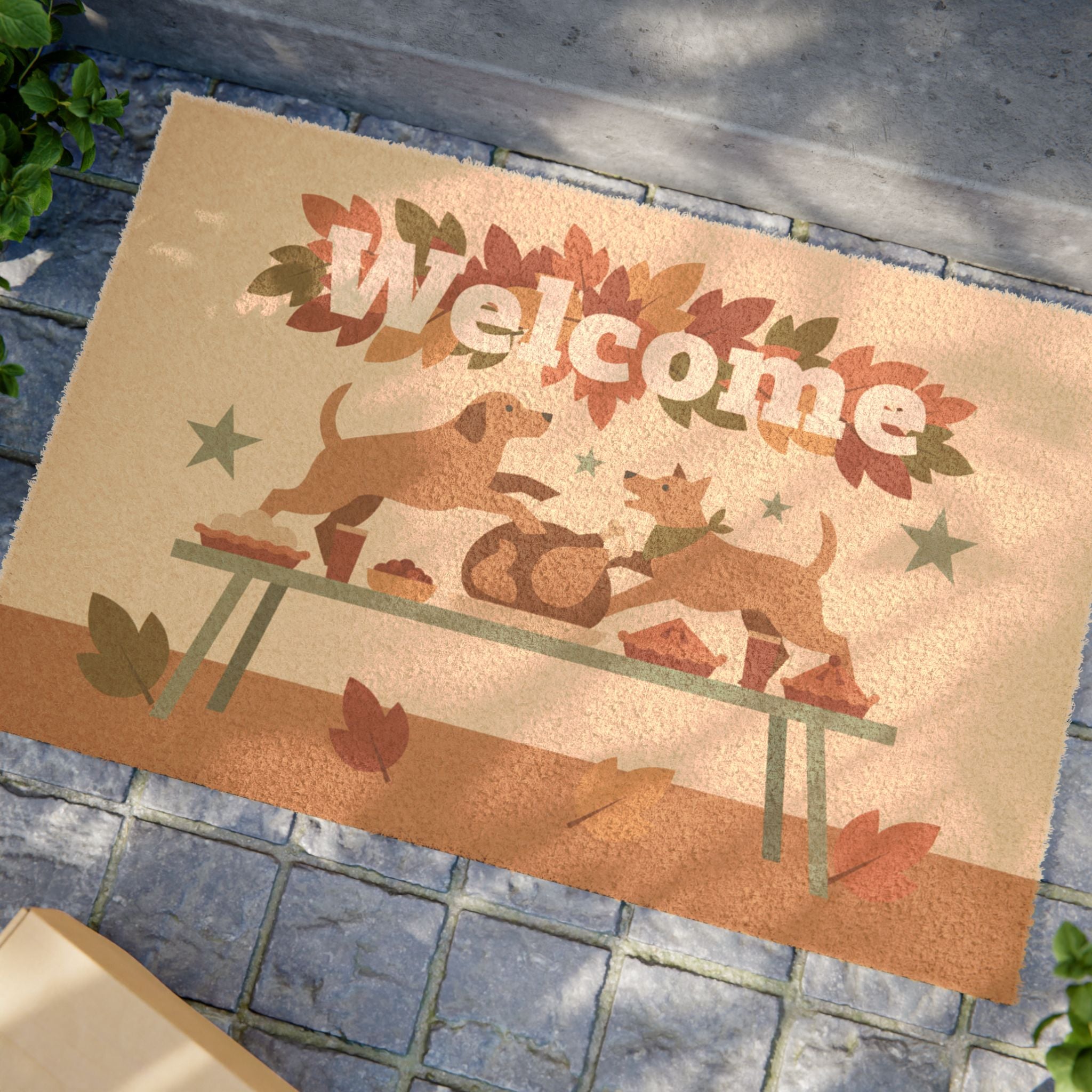 Cozy Canine Feast Fun