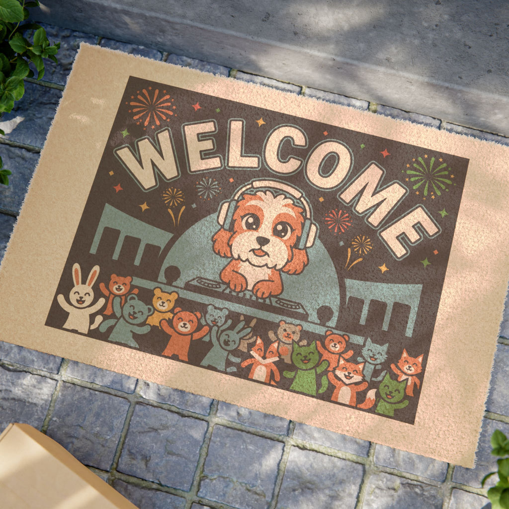 Simple Bold Doodle DJ Bash