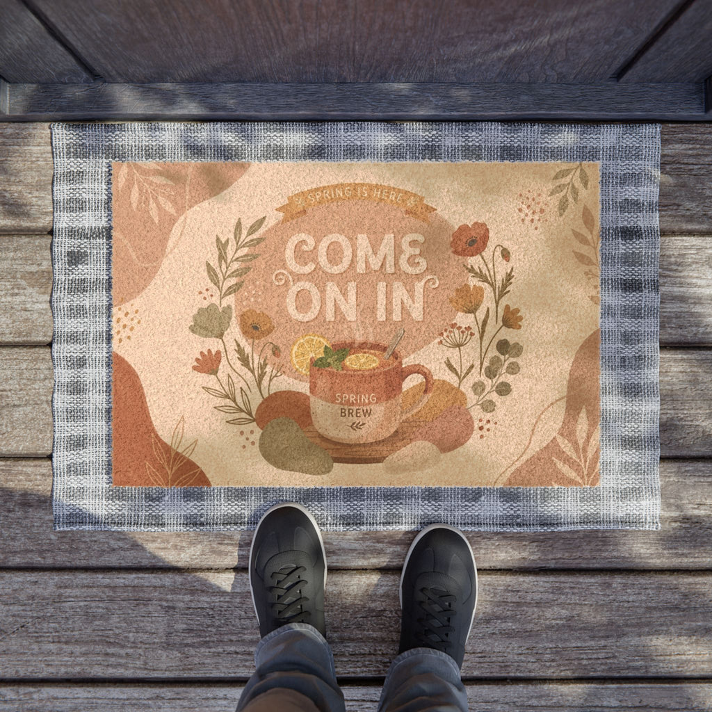 Boho Botanical Spring Brew Welcome Art