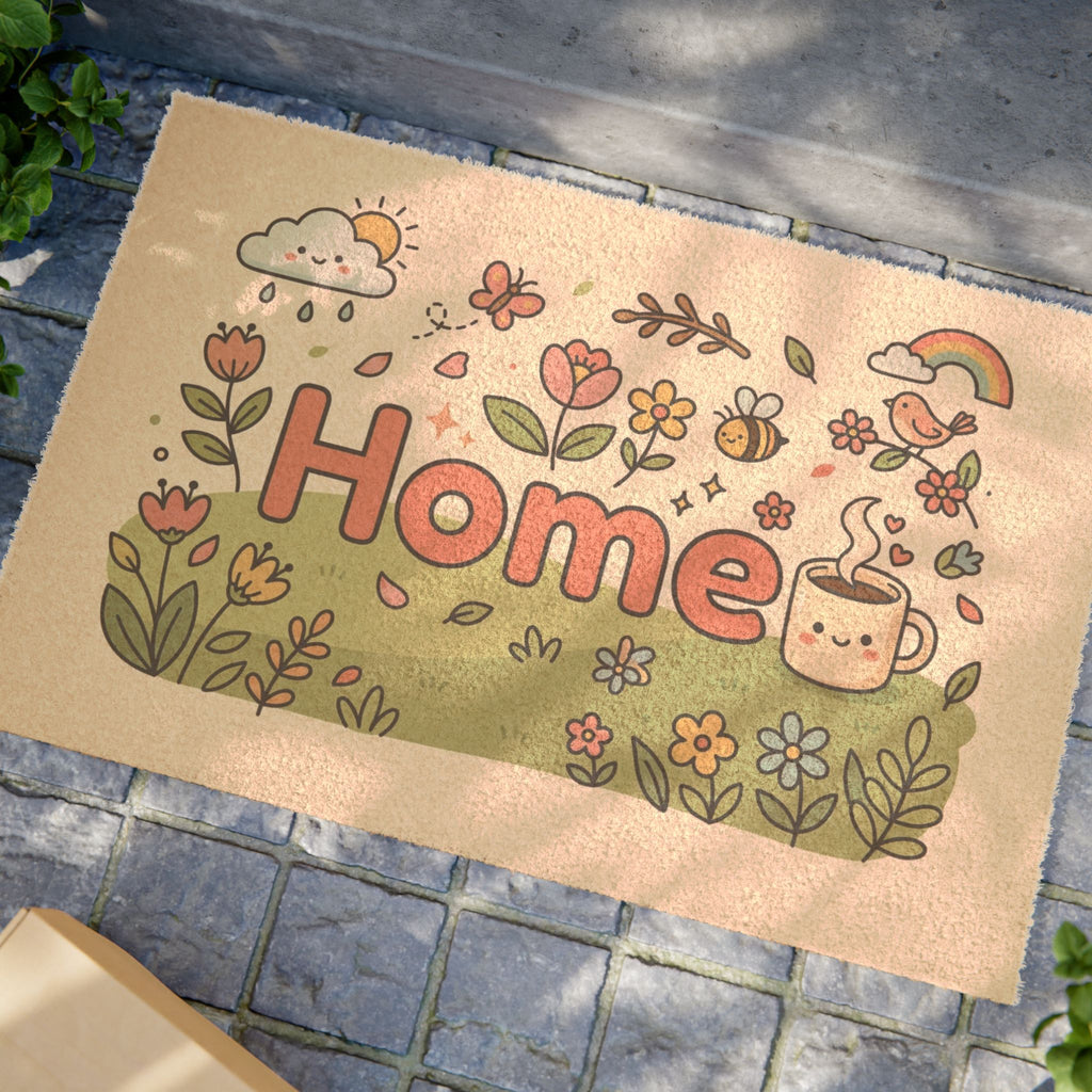 Cozy Kawaii Springtime Home Print